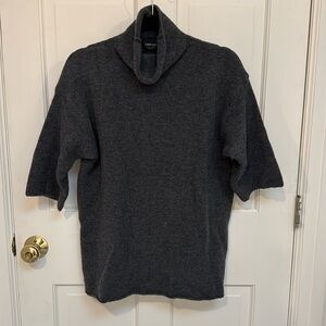 Zara Knit Italian Yarn Mockneck Sweater